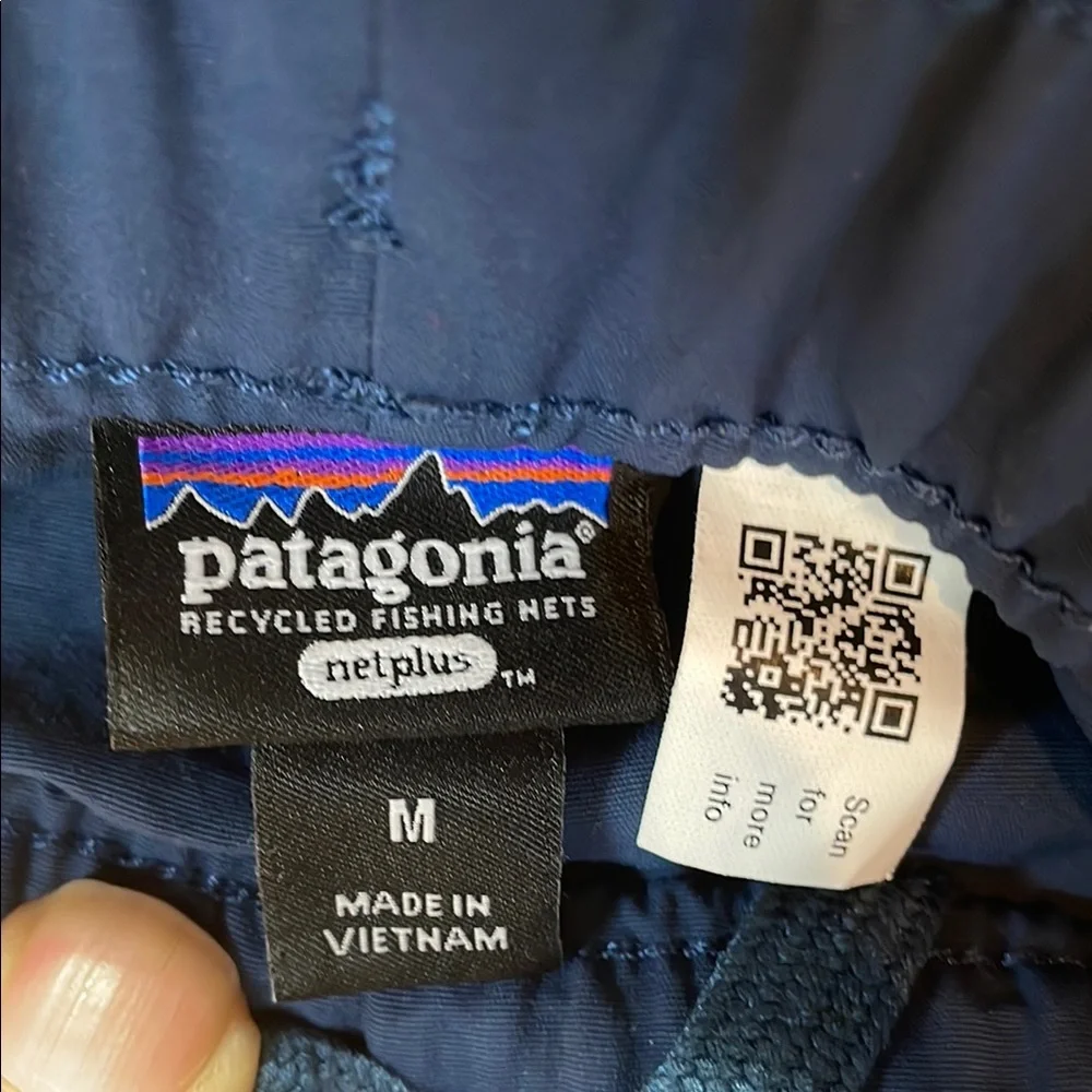 Patagonia‎ Blue Athletic Shorts Lightweight Design